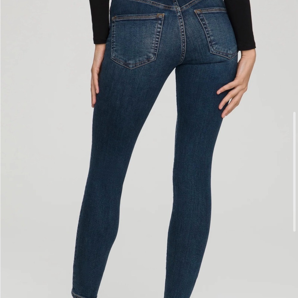 Good American Dark Blue Skinny Jeans - Picture 2 of 4